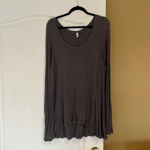 Ribbed Free People Long Sleeve